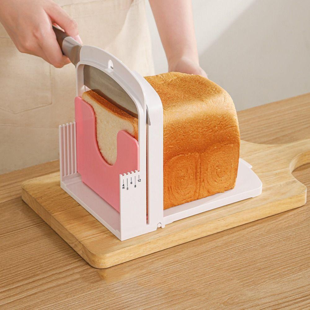 DIY Toast Loaf Slicing Machine Foldable Bread Cutting Guide Tool New Toast Bread Slicer Stand білий
DIY Toast Loaf Slicing Machine Foldable Bread Cutting Guide Tool New Toast Bread Slicer Stand білий