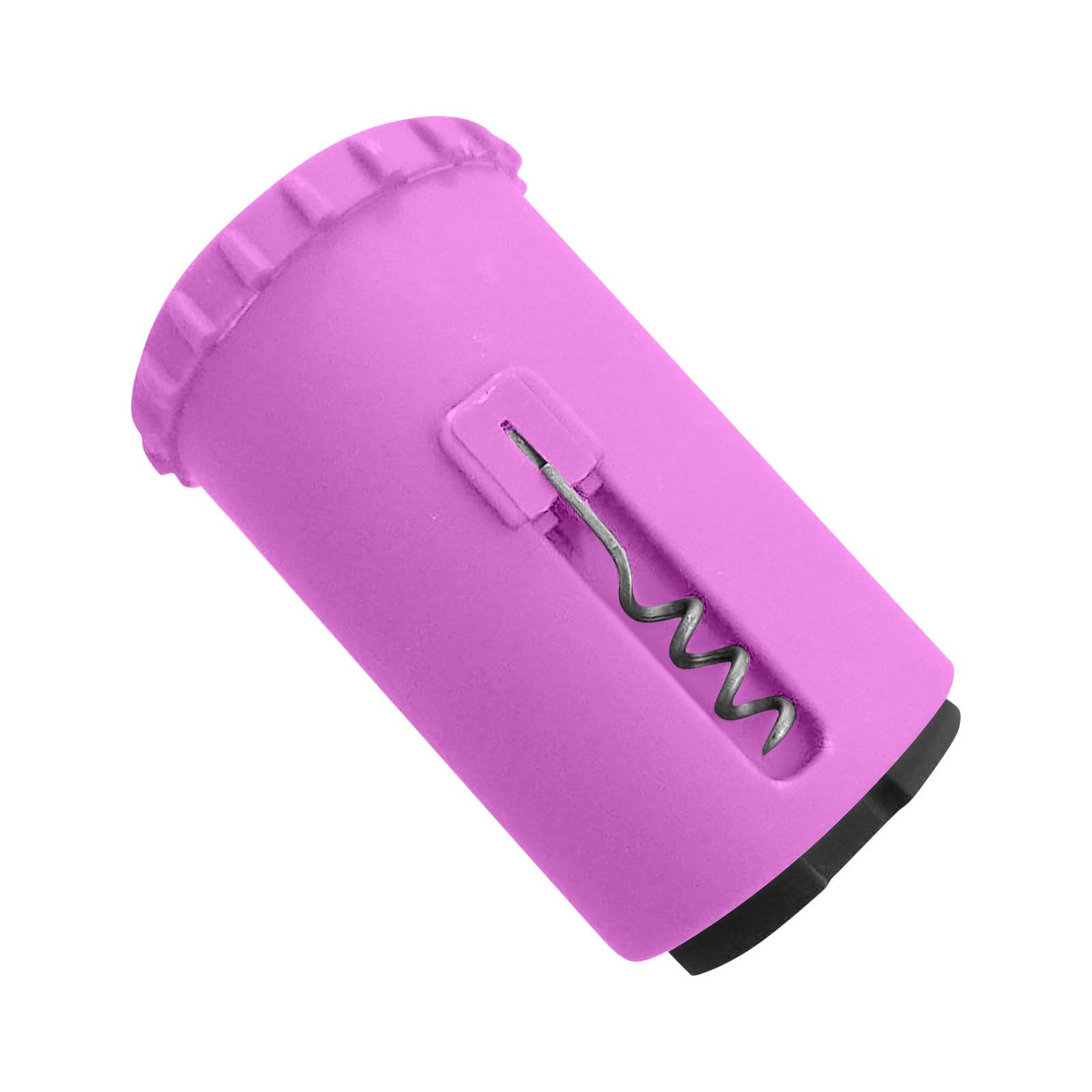 3 in 1 Multifunctional Magnetic Press Corkscrew Bottle Opener with Integrated Cap Remover and Foil Cutter for Easy Beverage Opening One Size фіолетовий
3 in 1 Multifunctional Magnetic Press Corkscrew Bottle Opener with Integrated Cap Remover and Foil Cutter for Easy Beverage Opening One Size фіолетовий
