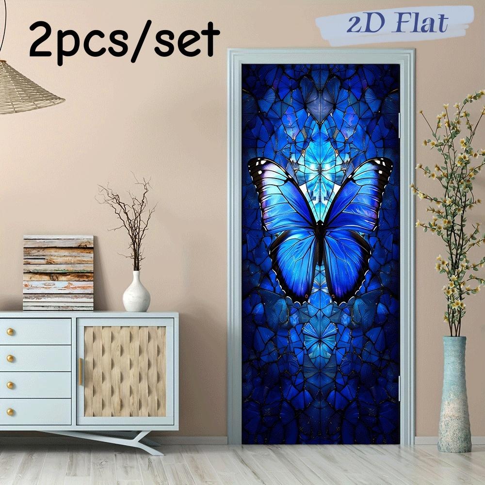 2pcs Butterfly Glass Stickers Creative Entrance Bedroom Decoration Wall Stickers Self Adhesive Waterproof Removable Art Stickers (as the picture,38.5x200cmx2)
2pcs Butterfly Glass Stickers Creative Entrance Bedroom Decoration Wall Stickers Self Adhesive Waterproof Removable Art Stickers (as the picture,38.5x200cmx2)