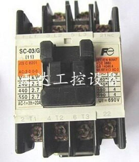 Genuine Japanese Fuji DC Contactor SC-03/G DC24V Available Himoyou
Genuine Japanese Fuji DC Contactor SC-03/G DC24V Available Himoyou