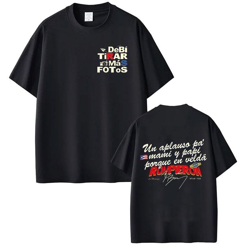 Rapper Bad Bunny Debi Tirar Mas Fotos DTMF T Shirts Men s Clothing Fashion Hip Hop T-shirt Cotton Casual T-shirts Streetwear S разноцветный
Rapper Bad Bunny Debi Tirar Mas Fotos DTMF T Shirts Men s Clothing Fashion Hip Hop T-shirt Cotton Casual T-shirts Streetwear S разноцветный