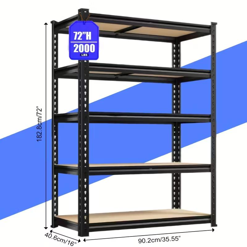 Nnovaroom 72 Adjustable Metal Double Layer Column Shelving, Commercial Grade Utility Rack for Warehouse, Basement, Kitchen
Nnovaroom 72 Adjustable Metal Double Layer Column Shelving, Commercial Grade Utility Rack for Warehouse, Basement, Kitchen