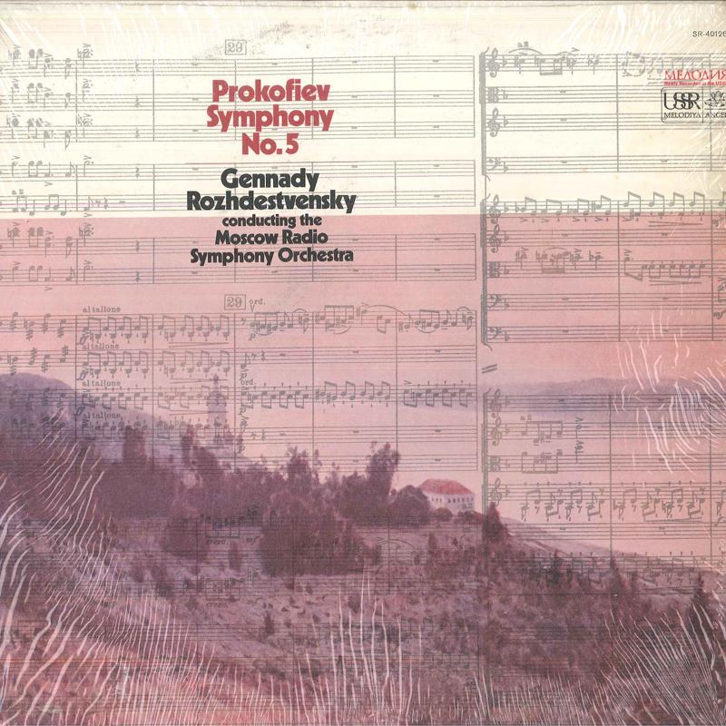 LP Record PROKOFIEV GENNADY ROZHDESTVENSKY Symphony No. 5 SR40126 MELODIYA ANGEL US Classical Used
LP Record PROKOFIEV GENNADY ROZHDESTVENSKY Symphony No. 5 SR40126 MELODIYA ANGEL US Classical Used