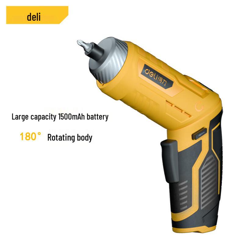 Deli 3.6V Cordless Electric Screwdriver Set CN plug (adapter included)
Deli 3.6V Cordless Electric Screwdriver Set CN plug (adapter included)