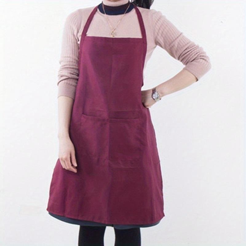 1 шт. фартук с карманами, утолщенный хлопок с полиэстером, для готовки, кухни, ресторана фиолетовый
1 шт. фартук с карманами, утолщенный хлопок с полиэстером, для готовки, кухни, ресторана фиолетовый