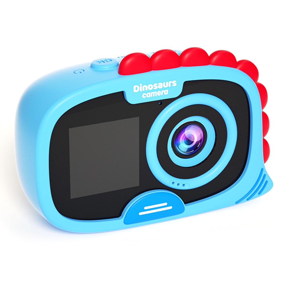 FAD Dual Screen Digital Camera Dinosaur Design 2.0 Inch HD Display Waterproof Video Recorder for Kids Blue
FAD Dual Screen Digital Camera Dinosaur Design 2.0 Inch HD Display Waterproof Video Recorder for Kids Blue