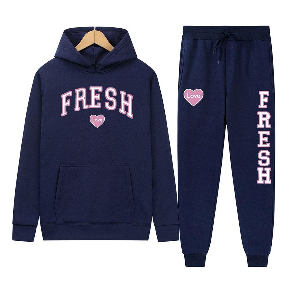 2024 new hoodie set street hip-hop hoodie set pullover sportswear autumn and winter unisex S
2024 new hoodie set street hip-hop hoodie set pullover sportswear autumn and winter unisex S