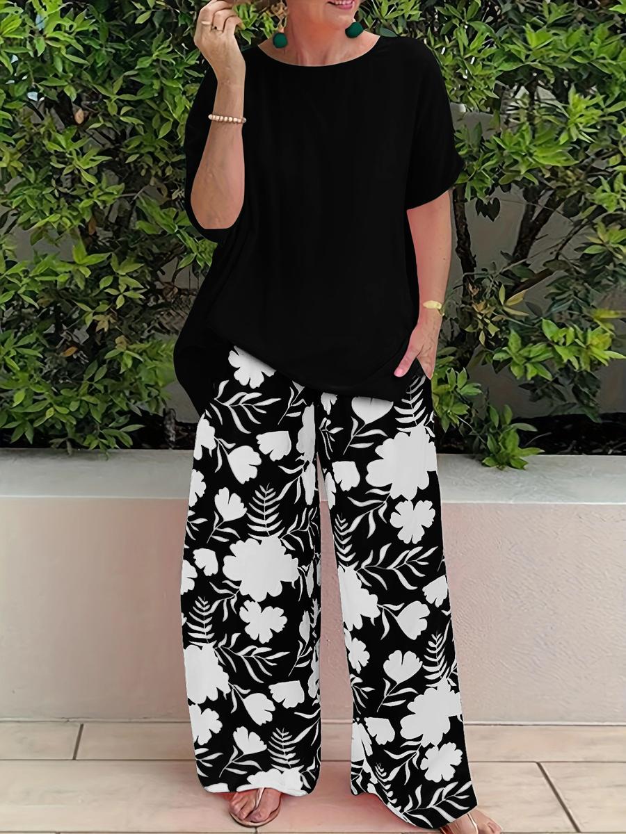 Women s Summer Fashion Loose Printed Pants Set Casual Two Piece Outfit 4XL чорний
Women s Summer Fashion Loose Printed Pants Set Casual Two Piece Outfit 4XL чорний
