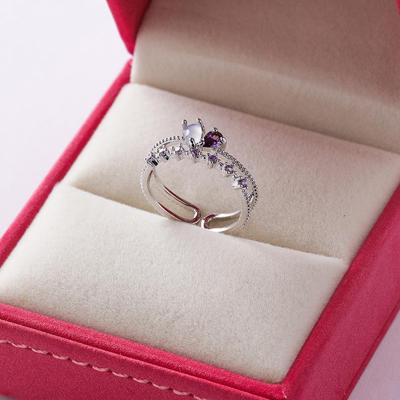 Новые нежные кольца с цирконом, микроинкрустированные кристаллами, элегантные кольца с цветами и сердечками для женщин, регулируемые кольца для вечеринок, ювелирные изделия
Новые нежные кольца с цирконом, микроинкрустированные кристаллами, элегантные кольца с цветами и сердечками для женщин, регулируемые кольца для вечеринок, ювелирные изделия