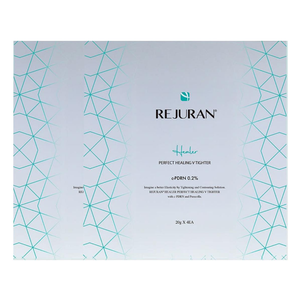 REJURAN Healer Perfect Healing V Tighter Mask Firming & Lifting Facial Sheet 4 Sheets x 2 Packs (Total 8 Sheets)
REJURAN Healer Perfect Healing V Tighter Mask Firming & Lifting Facial Sheet 4 Sheets x 2 Packs (Total 8 Sheets)