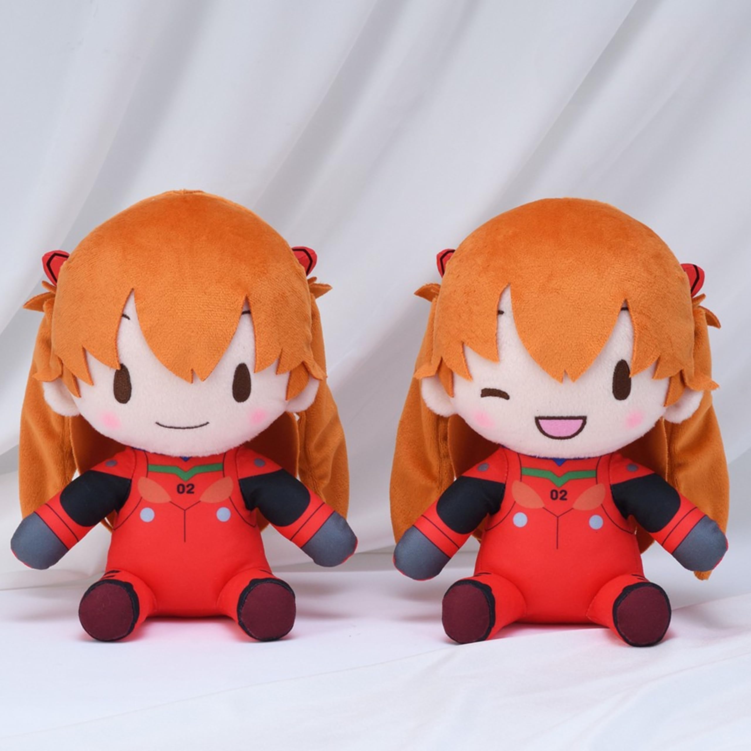 Мягкая плюшевая игрушка из серии Евангелион 22 см Официальный полный набор Аска (Обычный/Подмигивающий) приблизительно. 2-х частей
Мягкая плюшевая игрушка из серии Евангелион 22 см Официальный полный набор Аска (Обычный/Подмигивающий) приблизительно. 2-х частей