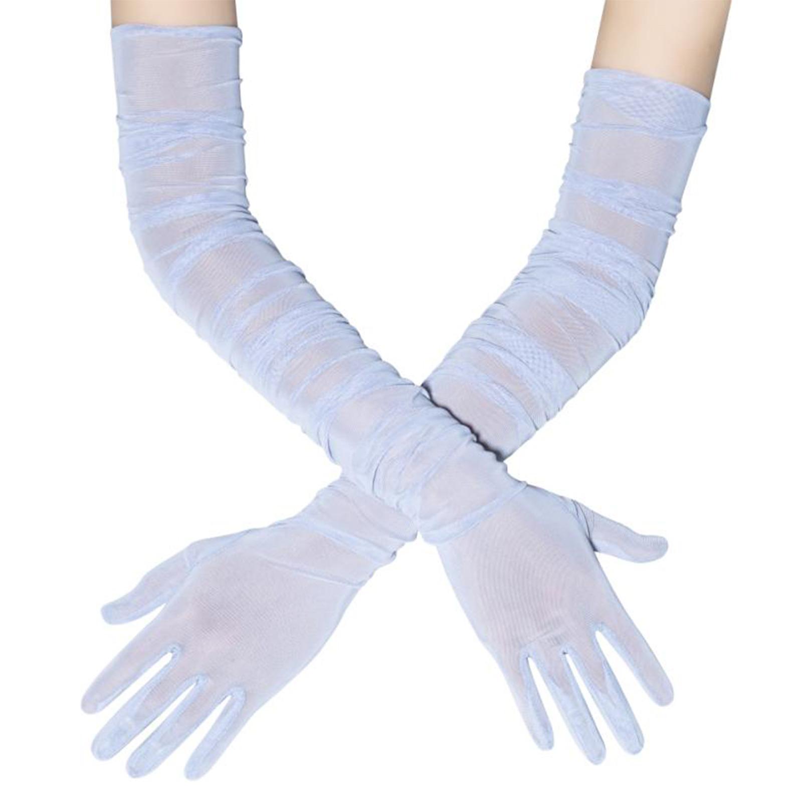 Очень длинные гофрированные прозрачные перчатки Элегантный винтажный костюмный аксессуар Длинные перчатки для свадеб, вечеринок, Хэллоуина разноцветный
Очень длинные гофрированные прозрачные перчатки Элегантный винтажный костюмный аксессуар Длинные перчатки для свадеб, вечеринок, Хэллоуина разноцветный