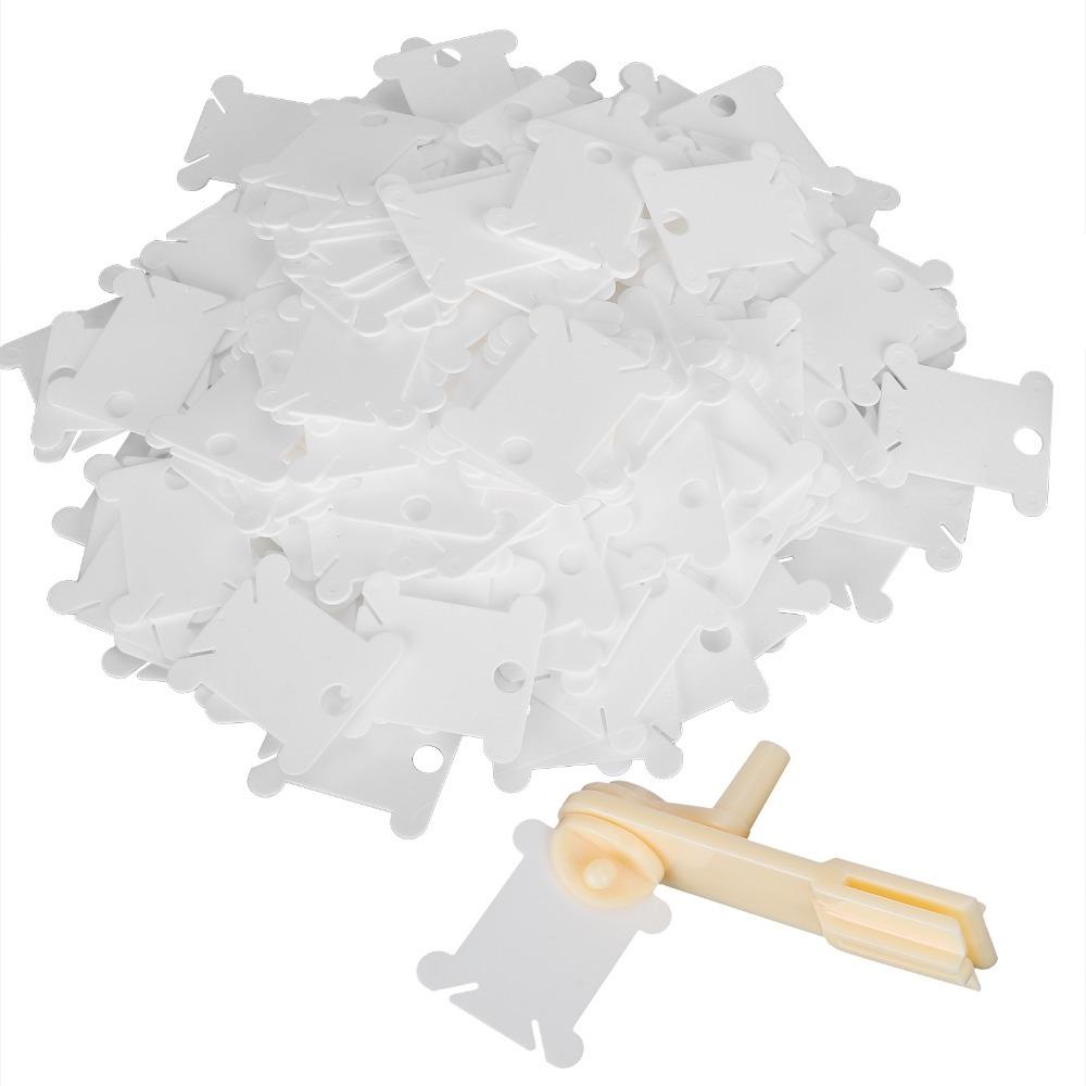 200pcs Bobbin Winder Plastic Thread Winder Plate Plastic Sewing Accessories Craft Room
200pcs Bobbin Winder Plastic Thread Winder Plate Plastic Sewing Accessories Craft Room