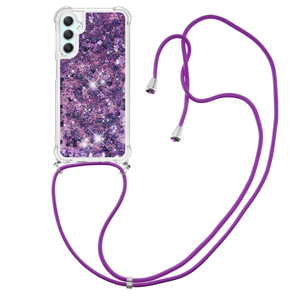 For Samsung Galaxy A24 4G (162.1 x 77.6 x 8.3mm) TPU Case Quicksand Design Phone Cover with Lanyard Laser/Hearts
For Samsung Galaxy A24 4G (162.1 x 77.6 x 8.3mm) TPU Case Quicksand Design Phone Cover with Lanyard Laser/Hearts