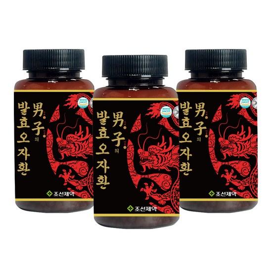 Chosun Pharmaceutical Men s Fermented Oh Ja-Hwan 2+1 300g, 100g, 3 units,Korean health food
Chosun Pharmaceutical Men s Fermented Oh Ja-Hwan 2+1 300g, 100g, 3 units,Korean health food