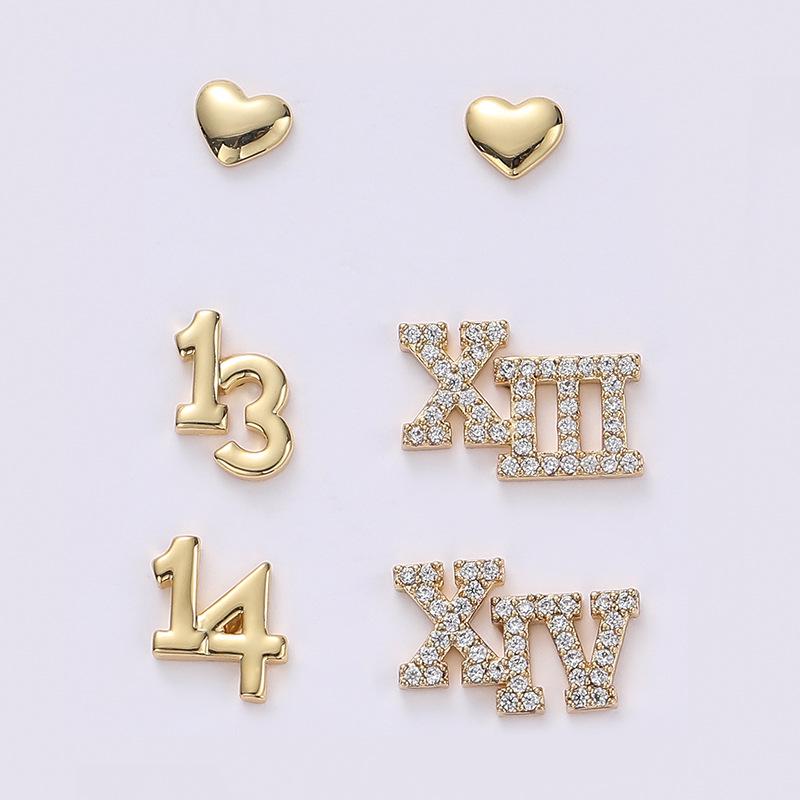 Kenjie S925 Gold-Plated Zircon Earrings Set: Trio of Women s Korean Style Valentine s Day Originals
Kenjie S925 Gold-Plated Zircon Earrings Set: Trio of Women s Korean Style Valentine s Day Originals