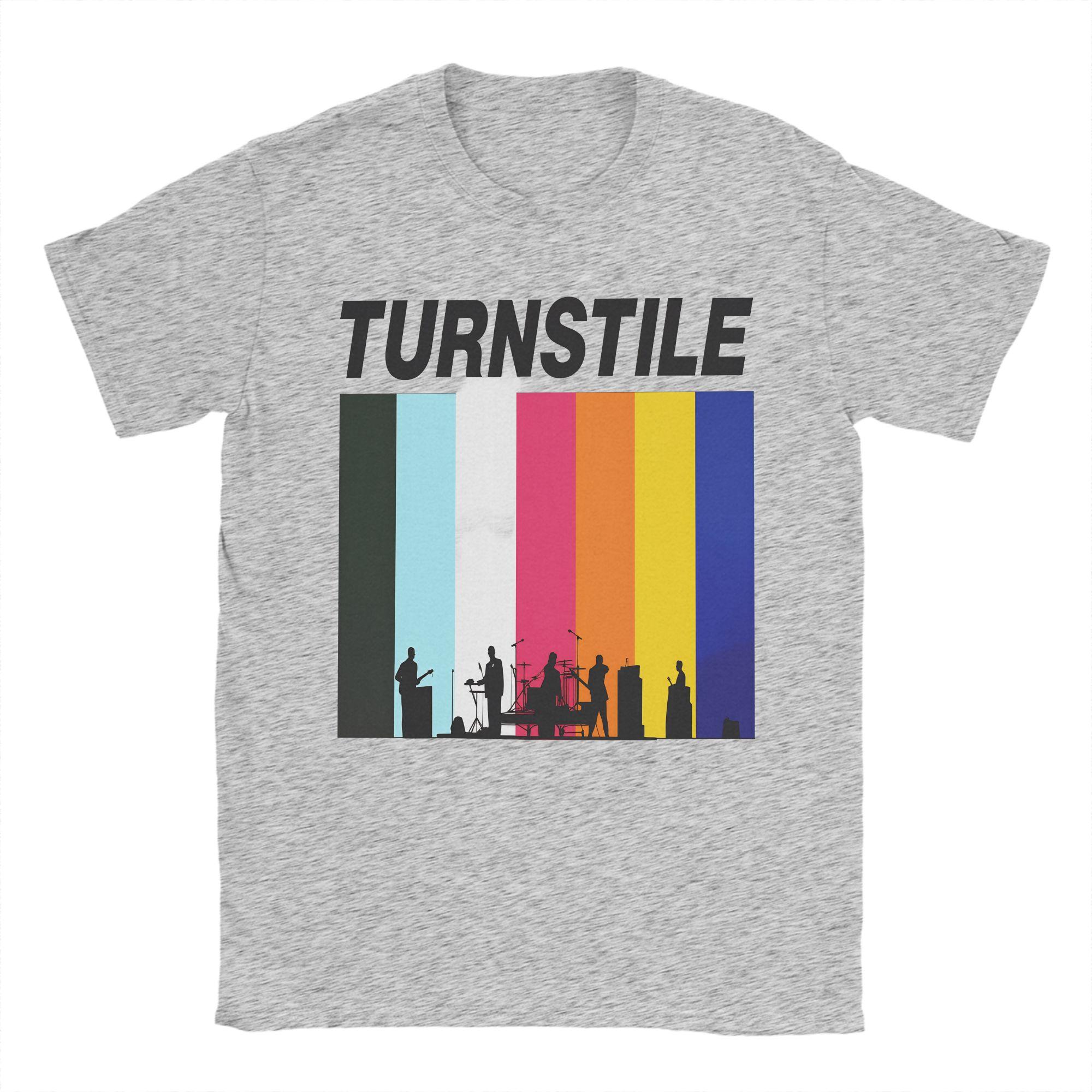Turnstile DOUBLE RAINBOW T Shirt for Men Cotton Leisure T-Shirts Crewneck Tees Short Sleeve Clothes Gift Idea 3XL
Turnstile DOUBLE RAINBOW T Shirt for Men Cotton Leisure T-Shirts Crewneck Tees Short Sleeve Clothes Gift Idea 3XL
