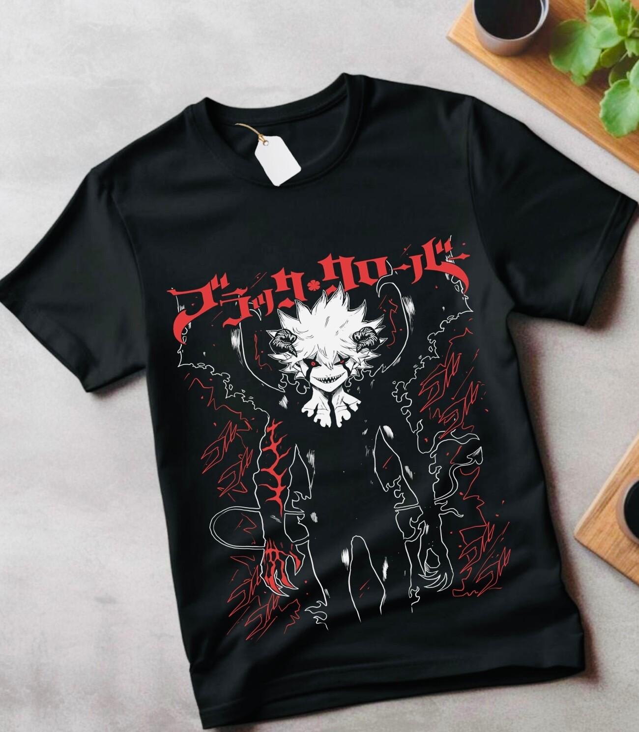 Asta Yuno T-Shirt Mens Womens Tees Top Black Clover Top Anime Manga Girl Gifts Black Shirt gift 4XL
Asta Yuno T-Shirt Mens Womens Tees Top Black Clover Top Anime Manga Girl Gifts Black Shirt gift 4XL