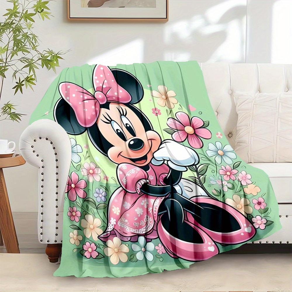 1pc Flannel Minnie Mouse Flower Bedding Throw Blanket Sofa Cover Gift Home Decor Lightweight Soft Warm Throw Blanket for Sofa, Living Room, 130x150cm
1pc Flannel Minnie Mouse Flower Bedding Throw Blanket Sofa Cover Gift Home Decor Lightweight Soft Warm Throw Blanket for Sofa, Living Room, 130x150cm
