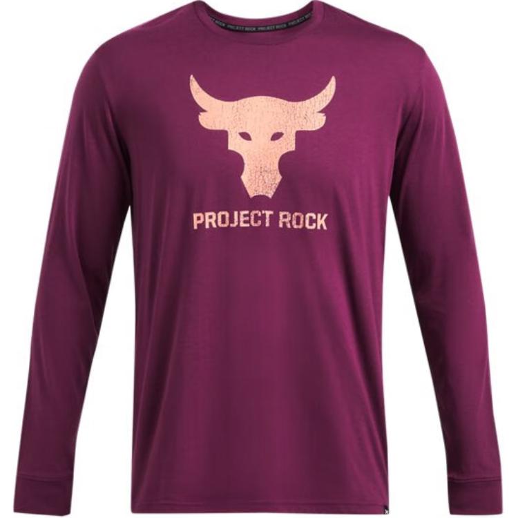Under Armour Project Rock Logo Print Outdoor Casual Sports Crew Neck Long Sleeve T-Shirt Men Tops Gemini-Purple 1374847-505 XL
Under Armour Project Rock Logo Print Outdoor Casual Sports Crew Neck Long Sleeve T-Shirt Men Tops Gemini-Purple 1374847-505 XL