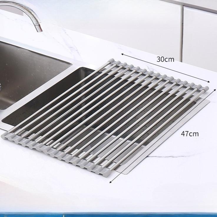 Силиконовая нержавеющая сталь сушилка для фруктов и овощей кухонная мойка полка кухонные принадлежности держатель для губки кухонные принадлежности сито
Силиконовая нержавеющая сталь сушилка для фруктов и овощей кухонная мойка полка кухонные принадлежности держатель для губки кухонные принадлежности сито