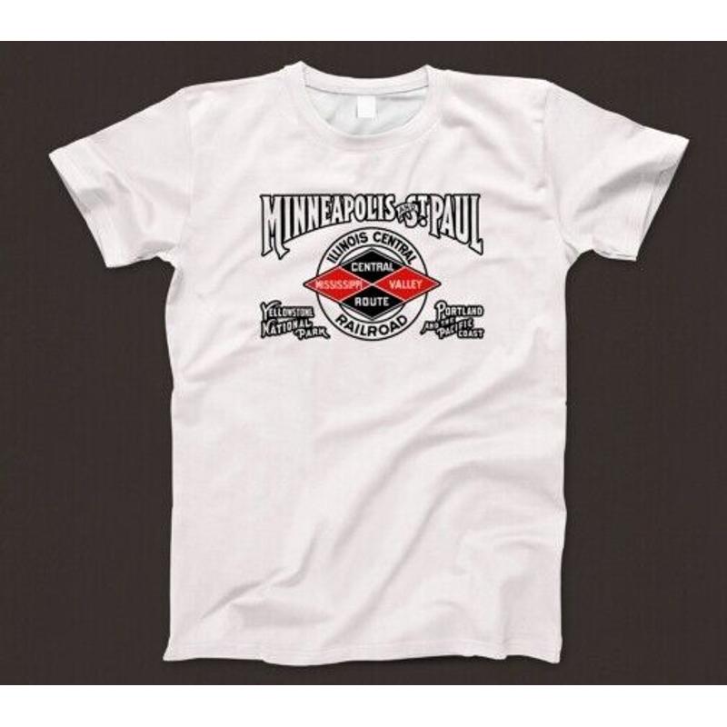 Illinois Central Minneapolis St Paul T Shirt 897 Railroad Yellowstone Train New 5XL різнокольоровий
Illinois Central Minneapolis St Paul T Shirt 897 Railroad Yellowstone Train New 5XL різнокольоровий