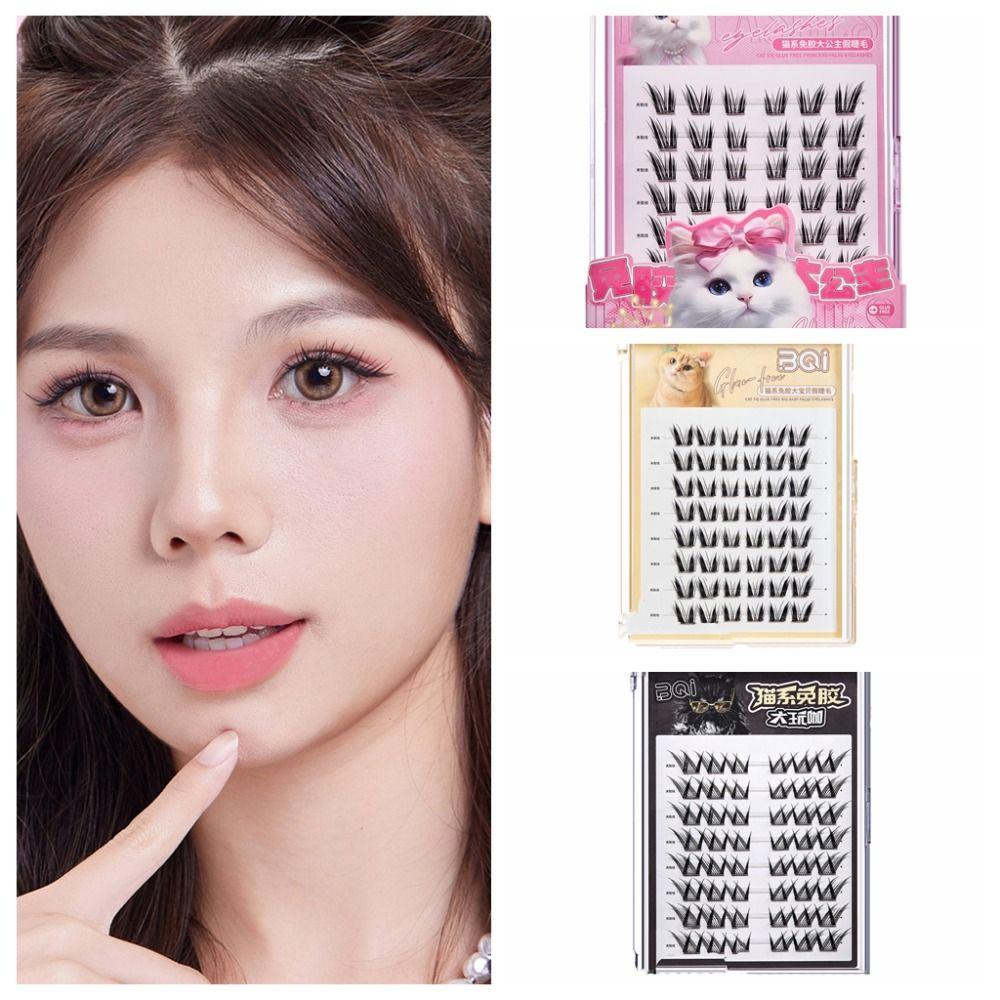Makeup Fake Eyelashes Extension Glue Free False Lashes Self-adhesive Lash Clusters Grafting Lashes жовтий
Makeup Fake Eyelashes Extension Glue Free False Lashes Self-adhesive Lash Clusters Grafting Lashes жовтий