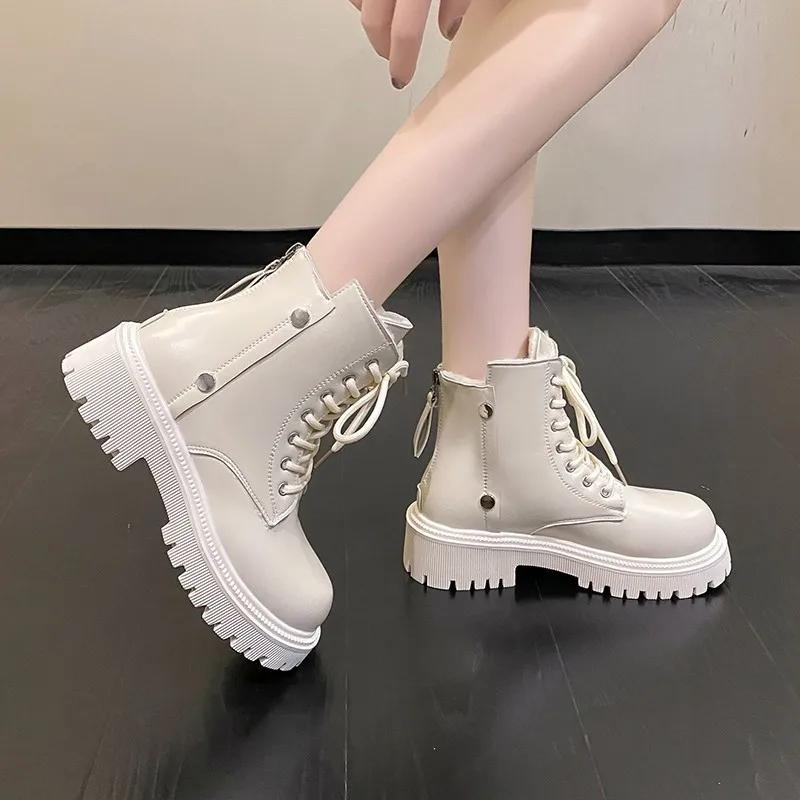 Fashion Ladies Shoes 2024 High Quality Lace-up Women s Boots Fashion Rivet Office and Career Winter Round Toe Plus Size Ankle Boots 35 бежевый
Fashion Ladies Shoes 2024 High Quality Lace-up Women s Boots Fashion Rivet Office and Career Winter Round Toe Plus Size Ankle Boots 35 бежевый