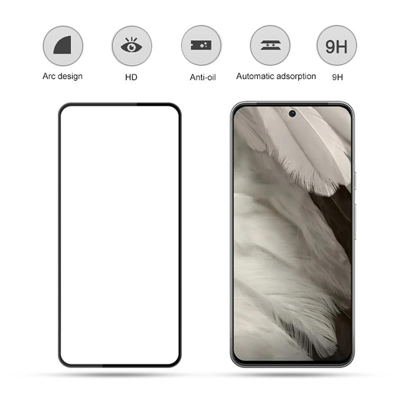 MOCOLO For Google Pixel 8 Tempered Glass Film Silk Printing Complete Covering Screen Protector Black
MOCOLO For Google Pixel 8 Tempered Glass Film Silk Printing Complete Covering Screen Protector Black