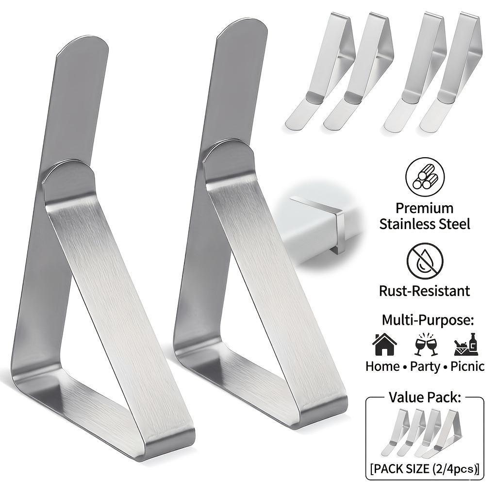 5/10PCS Stainless Steel Tablecloth Clips Non Slip Windproof Table Cover Clamps Holders for Outdoor Picnic Party Camping Dining Table 5PCS
5/10PCS Stainless Steel Tablecloth Clips Non Slip Windproof Table Cover Clamps Holders for Outdoor Picnic Party Camping Dining Table 5PCS