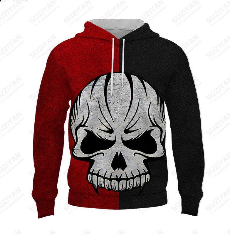 Чоловічий светр з довгим рукавом Вільний топ Повсякденна мода Хараджуку 3D принт Череп терору Домінуючий Пуловер з капюшоном Літо 2023 Великий 6XL
Чоловічий светр з довгим рукавом Вільний топ Повсякденна мода Хараджуку 3D принт Череп терору Домінуючий Пуловер з капюшоном Літо 2023 Великий 6XL