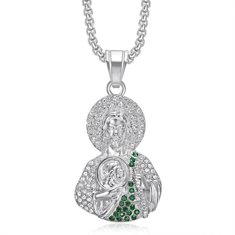 Кулон из нержавеющей стали 316L, Святой Иуда, со стразами, Уличный стиль, Хип-хоп, Для вечеринок, Мужской, Женский, Праздничные подарки, Ювелирные изделия 60cm
Кулон из нержавеющей стали 316L, Святой Иуда, со стразами, Уличный стиль, Хип-хоп, Для вечеринок, Мужской, Женский, Праздничные подарки, Ювелирные изделия 60cm