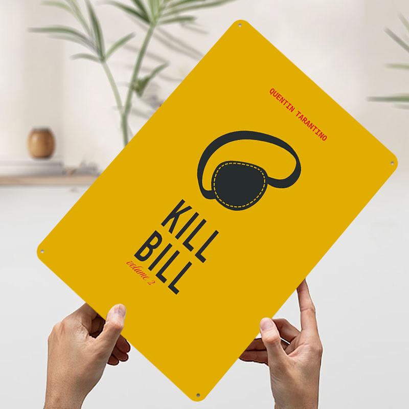 Kill Bill Poster Customized Wall Art Vintage Metal Signs Retro Tin Plaque for Man Cave Interior Decoration Living Room Decor Men 20x30cm(7.8x11.8inch)
Kill Bill Poster Customized Wall Art Vintage Metal Signs Retro Tin Plaque for Man Cave Interior Decoration Living Room Decor Men 20x30cm(7.8x11.8inch)