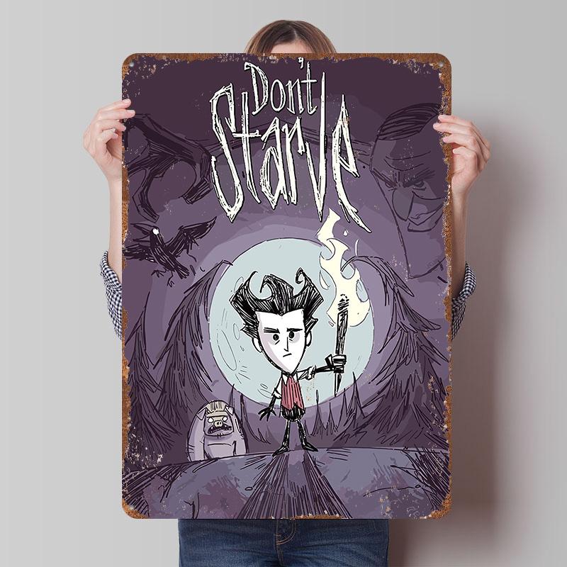 Dont Starve Game Printed Poster Customized Wall Art Retro Vintage Metal Tin Signs for Room Decoration At Home Decor Items Plate 7.9x11.8In(20x30cm)
Dont Starve Game Printed Poster Customized Wall Art Retro Vintage Metal Tin Signs for Room Decoration At Home Decor Items Plate 7.9x11.8In(20x30cm)