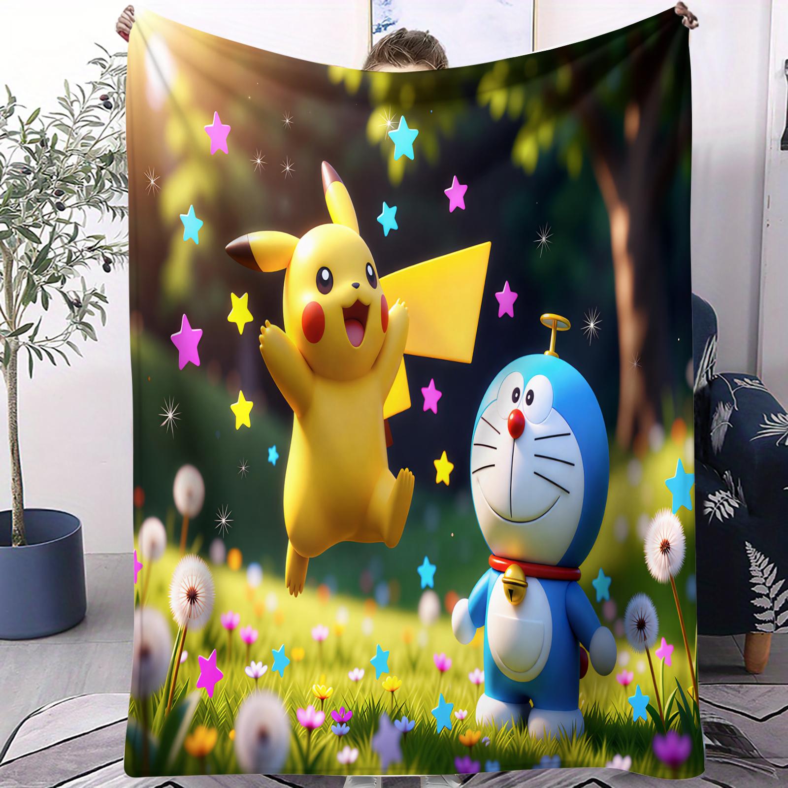 Holiday Essential Doraemon Japanese Anime Small Cover Blanket Plush Sofa Throw Novelty Warm All Season Children Birthday Gift 70x100cm
Holiday Essential Doraemon Japanese Anime Small Cover Blanket Plush Sofa Throw Novelty Warm All Season Children Birthday Gift 70x100cm