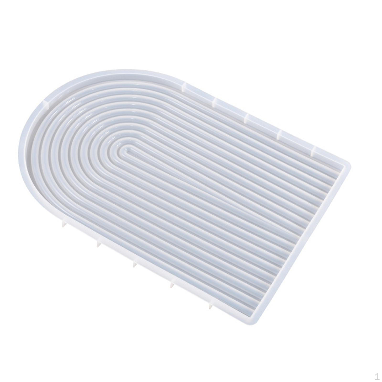 Coaster Resin Casting DIY Epoxy Silic Soap Crafts Tray Cup Mat Placemat Tool for Candle Holder, Clay 23.4x33cm U Shape
Coaster Resin Casting DIY Epoxy Silic Soap Crafts Tray Cup Mat Placemat Tool for Candle Holder, Clay 23.4x33cm U Shape