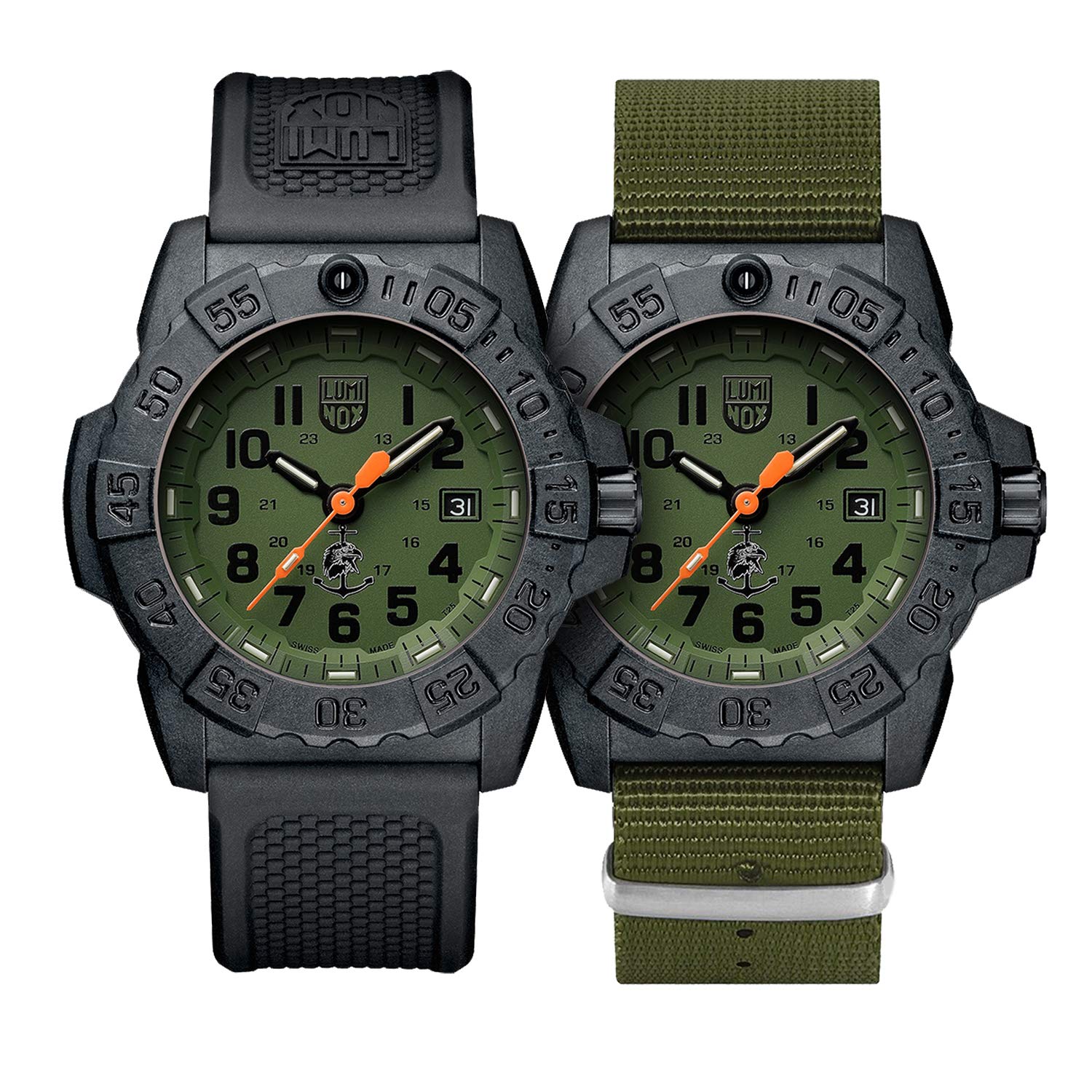 Набір годинників Luminox Navy Seal, 45 мм, військовий годинник для занурення з функцією дати, водонепроникність до 200 м, годинник Swiss Classic - XS.3517.NQ. - чоловічі - зелений
Набір годинників Luminox Navy Seal, 45 мм, військовий годинник для занурення з функцією дати, водонепроникність до 200 м, годинник Swiss Classic - XS.3517.NQ. - чоловічі - зелений
