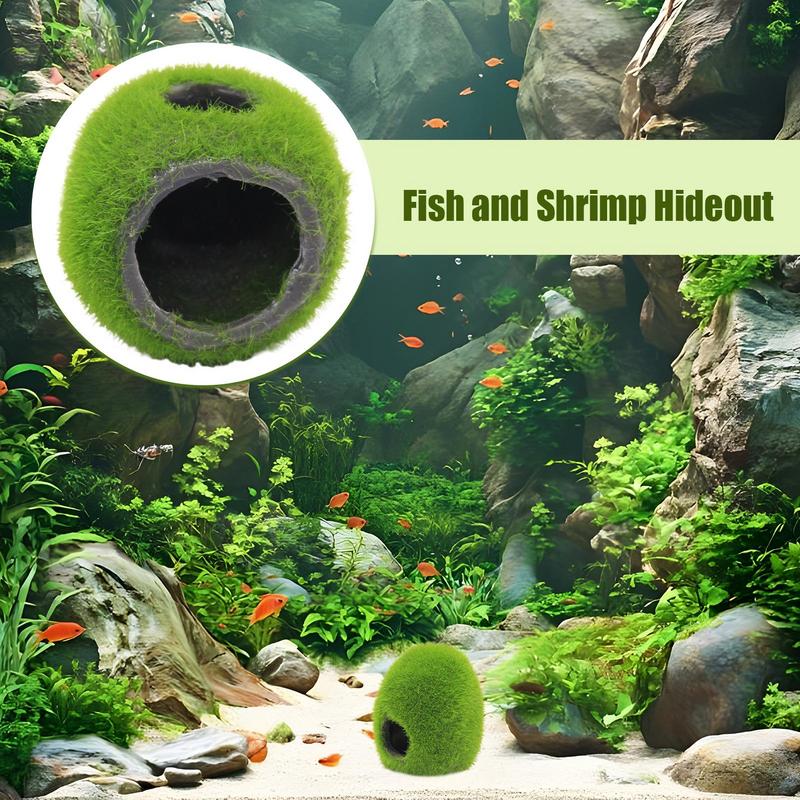Aquarium Hide Aquarium Moss Cave Hide Realistic Spacious Removable Multi-Functional Cave For Habitat Freshwater Resting Breeding China Mainland
Aquarium Hide Aquarium Moss Cave Hide Realistic Spacious Removable Multi-Functional Cave For Habitat Freshwater Resting Breeding China Mainland
