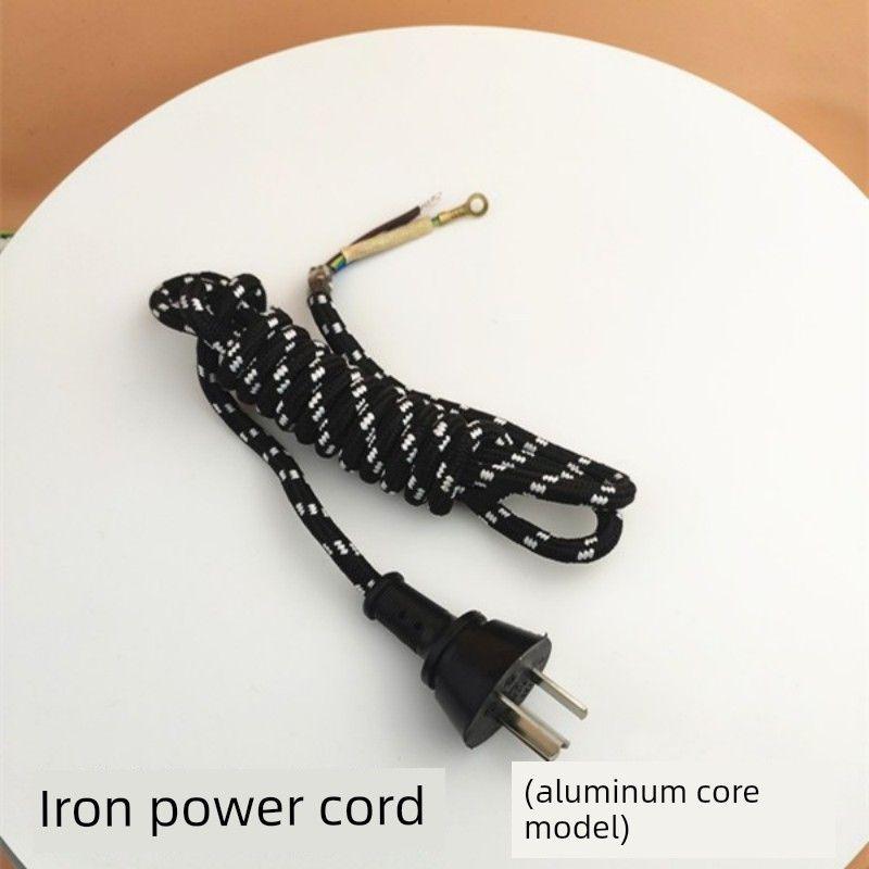 Power Cord Electric Iron Iron Steam Iron Is Suitable for 300/500/700/1200/2000W about 3 M Aluminum Core Model about 1.6m Black
Power Cord Electric Iron Iron Steam Iron Is Suitable for 300/500/700/1200/2000W about 3 M Aluminum Core Model about 1.6m Black