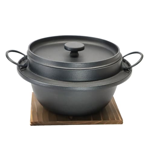 Асахи префектура Иватэ Мастер традиционных ремесел, Чугунная рисоварка Намбу, 5 чашек (с основанием из обожженного кедра) (Совместимо с газом и индукцией), Коммерческое использование
Асахи префектура Иватэ Мастер традиционных ремесел, Чугунная рисоварка Намбу, 5 чашек (с основанием из обожженного кедра) (Совместимо с газом и индукцией), Коммерческое использование