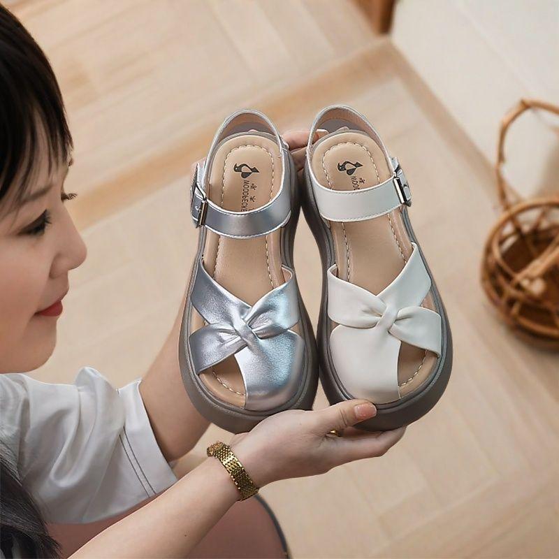 Summer new platform sandals women wear fashionable and versatile casual shoes heightening bag head sandals women 35 бежевий
Summer new platform sandals women wear fashionable and versatile casual shoes heightening bag head sandals women 35 бежевий