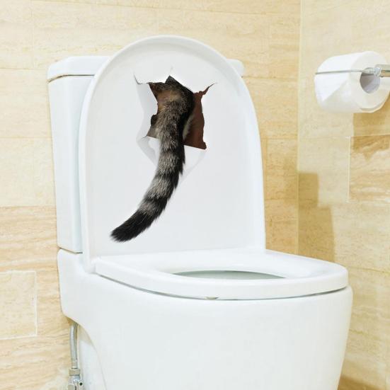 Yousheng Toilet Lid Sticker Self-Adhesive High Viscosity DIY Removable Waterproof Multipurpose Cat Shaped Decal Wall Art Sticker Cat
Yousheng Toilet Lid Sticker Self-Adhesive High Viscosity DIY Removable Waterproof Multipurpose Cat Shaped Decal Wall Art Sticker Cat