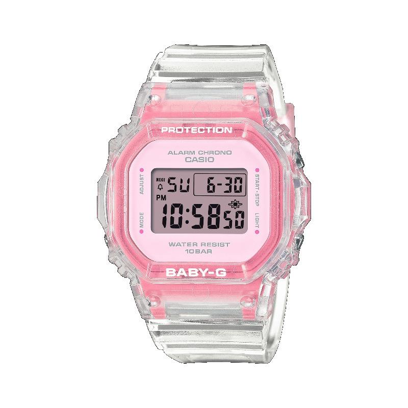 Casio Baby-G Women s Resin 100M Water Resistant Shock Resistant Alarm Quartz Watch BGD-565SJ-7 белый
Casio Baby-G Women s Resin 100M Water Resistant Shock Resistant Alarm Quartz Watch BGD-565SJ-7 белый