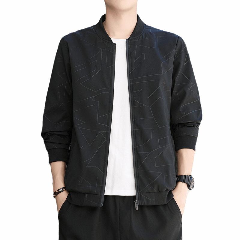 Men s Jacket Baseball Collar Spring and Autumn Youth Trend Jacket Men s Clothing XXXXXL чёрный
Men s Jacket Baseball Collar Spring and Autumn Youth Trend Jacket Men s Clothing XXXXXL чёрный