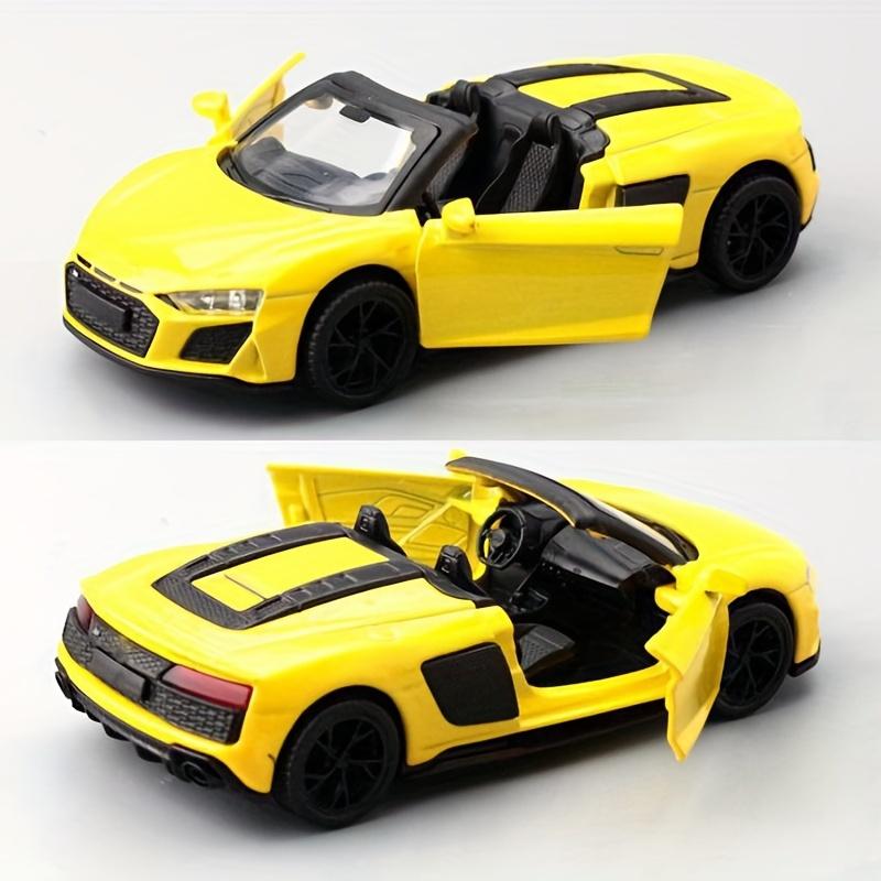 1:39-дюймовый игрушечный автомобиль из сплава R8 Sypder, украшение коллекции суперкаров
1:39-дюймовый игрушечный автомобиль из сплава R8 Sypder, украшение коллекции суперкаров