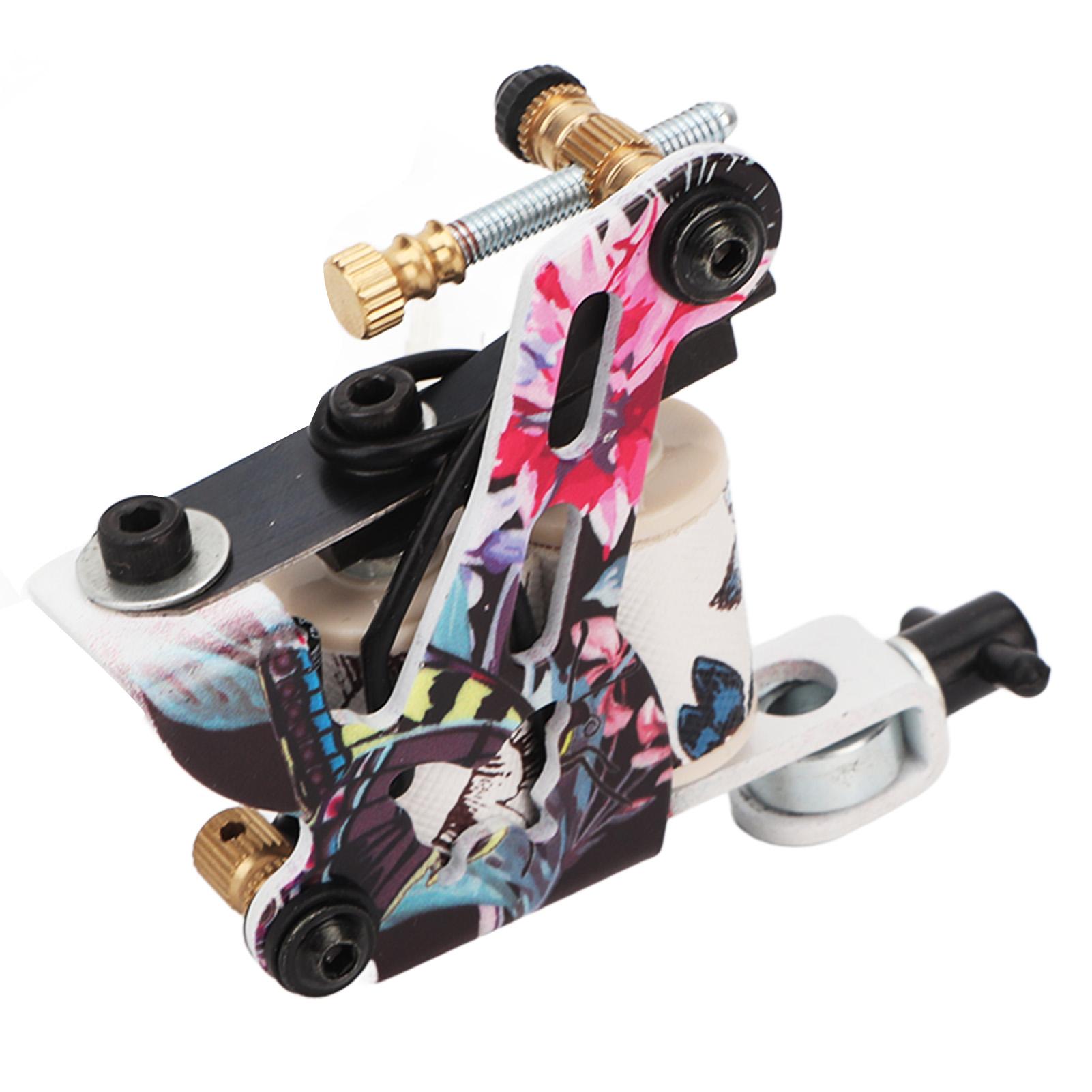 Coil Tattoo Machine Professional Salon Alloy 10 Wraps Coil Liner Shader Tattoo Machine for Tattoo Artist
Coil Tattoo Machine Professional Salon Alloy 10 Wraps Coil Liner Shader Tattoo Machine for Tattoo Artist