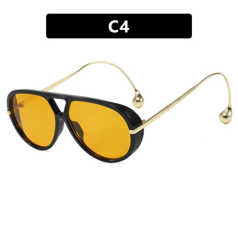 Earrings Pendants Sunglasses Ins Personality Fashion Glasses Toad-Shaped Pilot Fashion Mirror Advanced Sense.
Earrings Pendants Sunglasses Ins Personality Fashion Glasses Toad-Shaped Pilot Fashion Mirror Advanced Sense.
