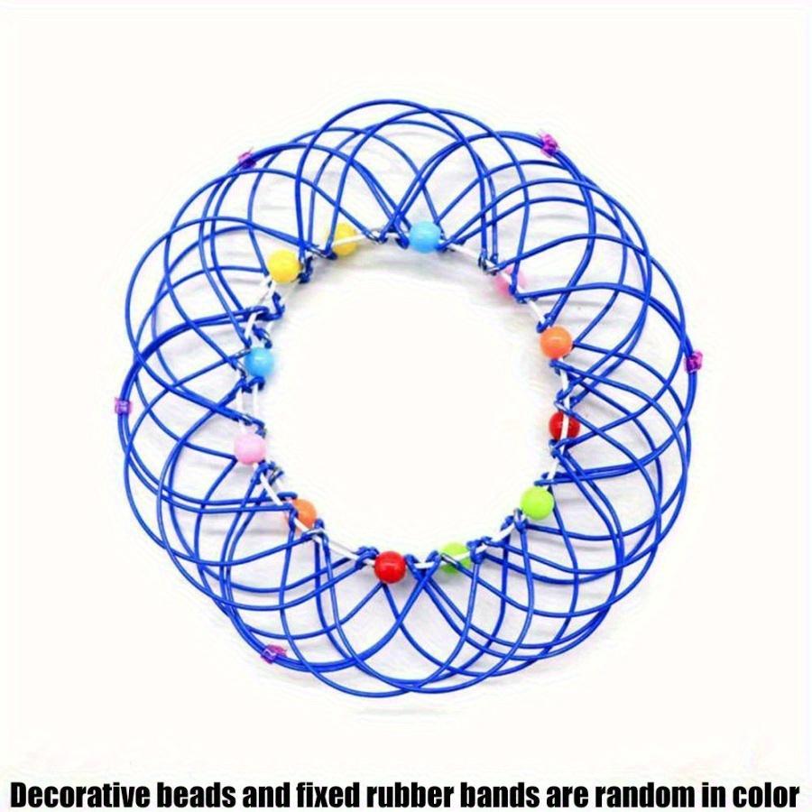 Variety Mandala Flower Basket with Many Changes Waiting for You to Explore - Wire Magic Ring Rotating Ornaments, Creative Wire Art Decorating 1pc Blue Flower Basket
Variety Mandala Flower Basket with Many Changes Waiting for You to Explore - Wire Magic Ring Rotating Ornaments, Creative Wire Art Decorating 1pc Blue Flower Basket
