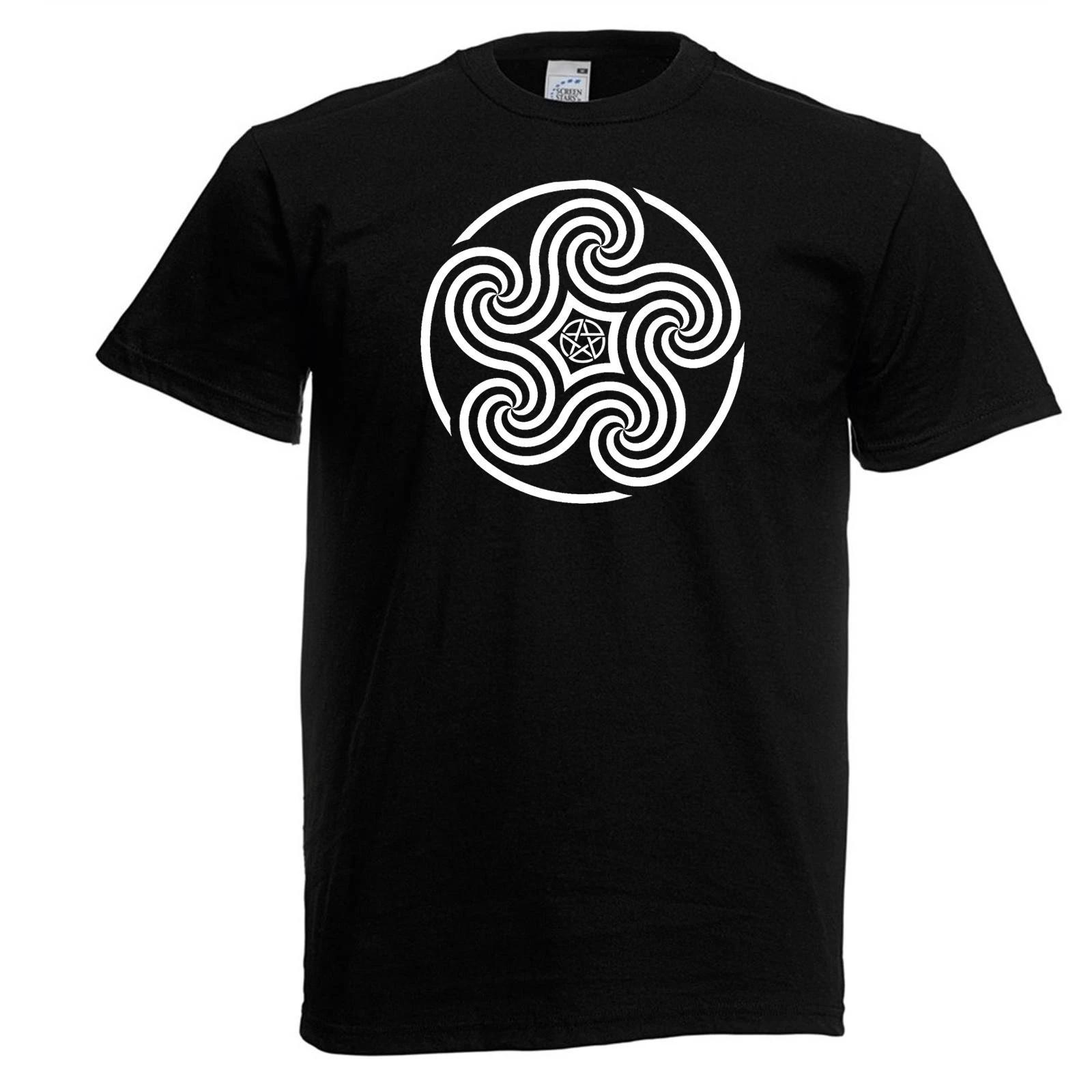 Adults Celtic Five Star Spiral Witch Wicca Pentagram Gothic Unisex Black T-Shirt 3XL
Adults Celtic Five Star Spiral Witch Wicca Pentagram Gothic Unisex Black T-Shirt 3XL