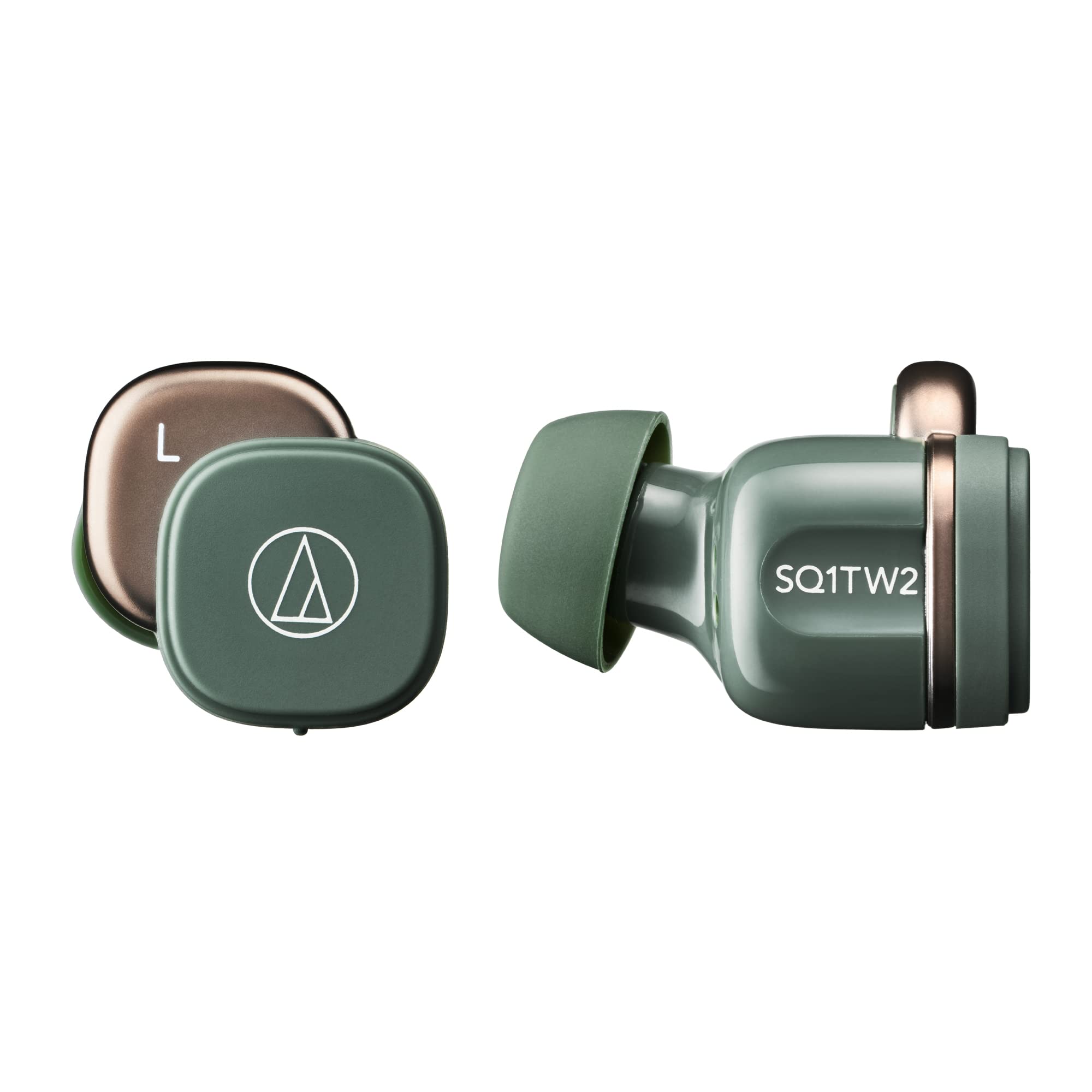 Audio-Technica ATH-SQ1TW2 GR Wireless Earphones Bluetooth Compact Lightweight Up to 20 hours of playback Low latency Ambient sound intake
Audio-Technica ATH-SQ1TW2 GR Wireless Earphones Bluetooth Compact Lightweight Up to 20 hours of playback Low latency Ambient sound intake